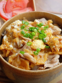 【簡単10分&節約】とろとろ卵の豚こま丼-レシピのメイン写真