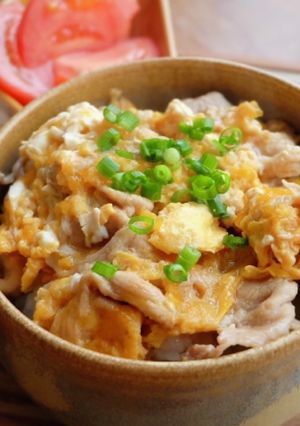 【簡単10分＆節約】とろとろ卵の豚こま丼-レシピのメイン写真