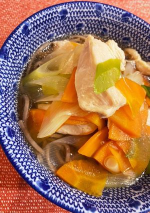 食べ過ぎた日の夜に。さっぱり鶏そば-レシピのメイン写真