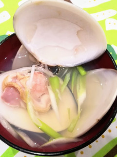 はまぐり酒蒸し潮汁-レシピのメイン写真