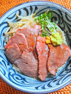 本山葵炙りカルビ丼-レシピのメイン写真
