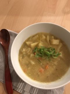 野菜だけで濃厚!ポテトとポロネギスープ-レシピのメイン写真