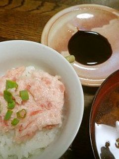 ねぎとろ丼-レシピのメイン写真