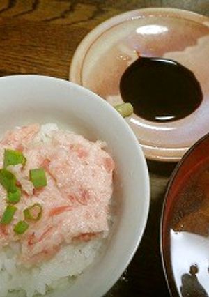 ねぎとろ丼-レシピのメイン写真