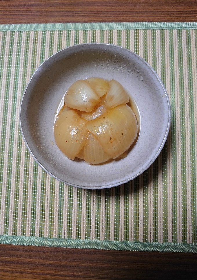 ヨウサマの減塩玉ねぎの漬物-レシピのメイン写真