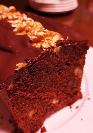 チョコとくるみのパウンドケーキ-レシピのメイン写真
