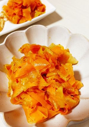 ピーラー使用☆大根とにんじんの金平-レシピのメイン写真