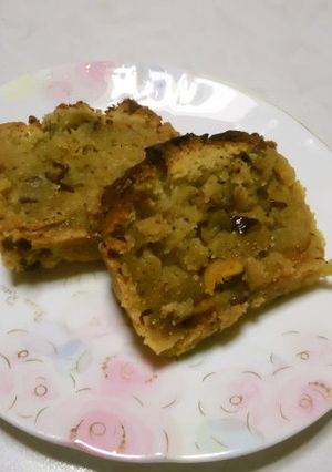 干し柿、栗、小豆のパウンドケーキ-レシピのメイン写真