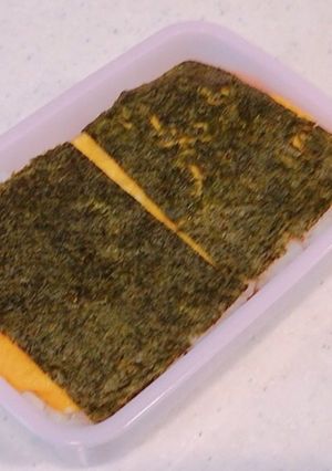 玉子と海苔が2段、海苔だんだん、のり弁！-レシピのメイン写真