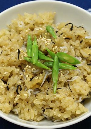 ジャコとヒジキの超簡単炊き込みご飯-レシピのメイン写真
