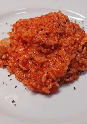 簡単工程☆トマトチーズリゾット-レシピのメイン写真