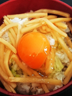 MTKG(メンマ卵かけご飯)-レシピのメイン写真
