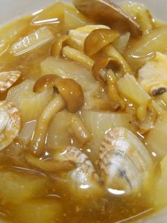 レクチンフリー大根となめこのあさり味噌汁-レシピのメイン写真