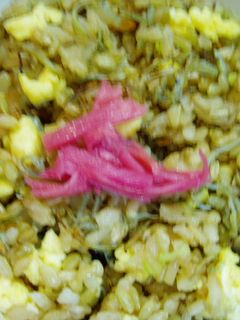 ヘルシー!焦がしねぎとじゃこの炒飯風!-レシピのメイン写真