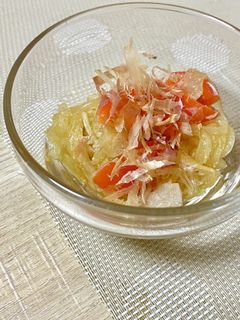 スライス玉ねぎの和風さっぱりサラダ*+-レシピのメイン写真