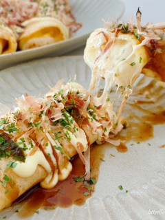 お好み焼きロール〜明太もちチーズ-レシピのメイン写真
