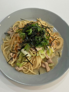 鶏とねぎの和風パスタ-レシピのメイン写真