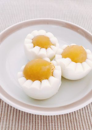可愛い♡茹で卵の飾り切り-レシピのメイン写真