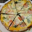 フライパンで作る 餃子の皮キッシュ