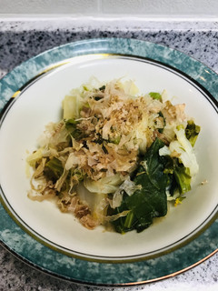 白菜と雪菜の煮浸し-レシピのメイン写真