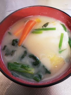 白味噌 簡単 お雑煮-レシピのメイン写真