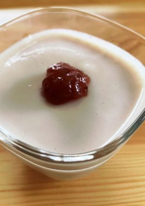 いちご風味レアチーズケーキ-レシピのメイン写真