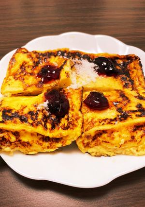 余ったパン粉で簡単!フレンチトースト-レシピのメイン写真