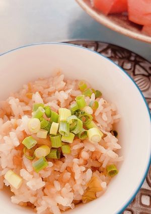 あま白葱の炊き込みご飯-レシピのメイン写真