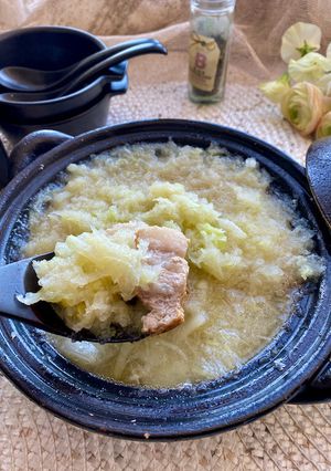 具材は3つ！豚バラ肉と白菜のおろし鍋-レシピのメイン写真