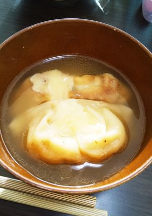 ☆残り惣菜餃子のスープ☆-レシピのメイン写真