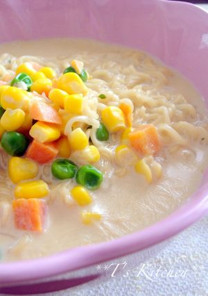 美味しい✿クリームみそラーメン-レシピのメイン写真