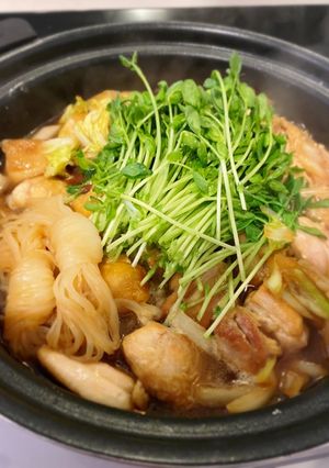 味がしみしみ★柔らか鶏すき焼き-レシピのメイン写真