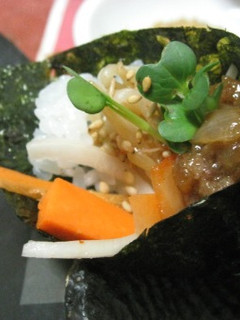 韓国風手巻き寿司-レシピのメイン写真
