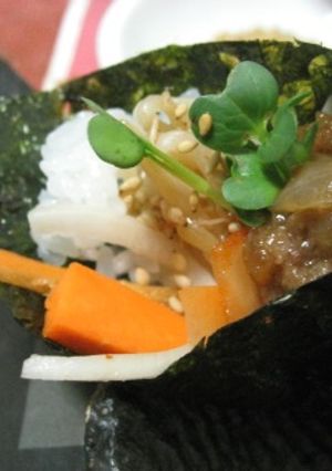 韓国風手巻き寿司-レシピのメイン写真