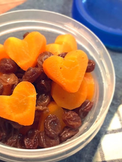 お弁当に◎人参とレーズンのみりん煮-レシピのメイン写真