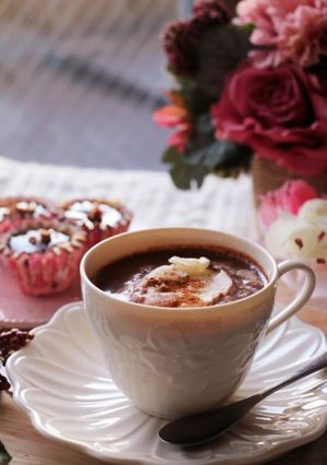アイス仕立ての♡ホットチョコシナモン-レシピのメイン写真