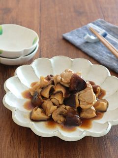 ごはんが進む☆鶏もも肉としいたけのうま煮-レシピのメイン写真