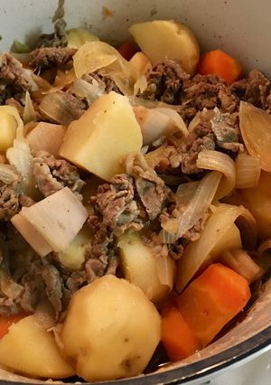 バーミキュラで関西風 肉じゃが(無水)-レシピのメイン写真