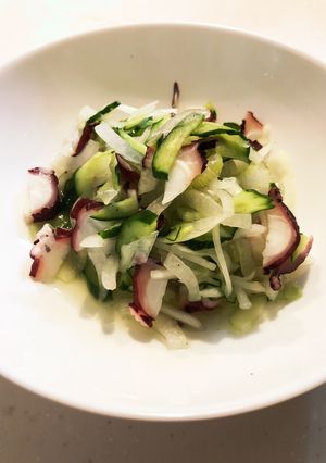 セロリとタコのサラダ-レシピのメイン写真