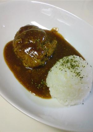 煮込みハンバーグ♪-レシピのメイン写真
