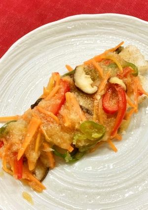 【バランス】魚の野菜甘酢あんかけ-レシピのメイン写真