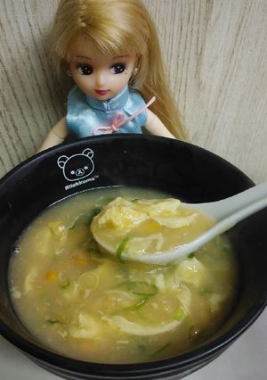 リカちゃん♡クリームコーン中華スープ-レシピのメイン写真