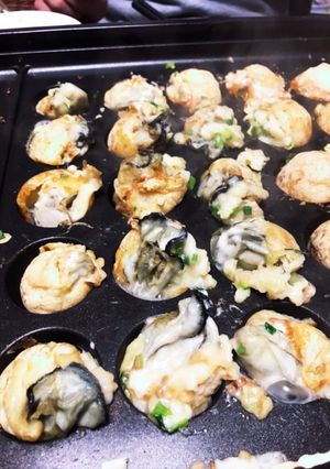 カキタコ　牡蠣のたこ焼き-レシピのメイン写真