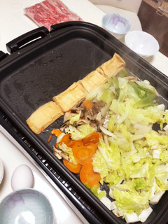 甘さ控えめ!卵なしでも食べられるすき焼き-レシピのメイン写真