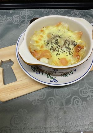 お餅グラタン♪-レシピのメイン写真