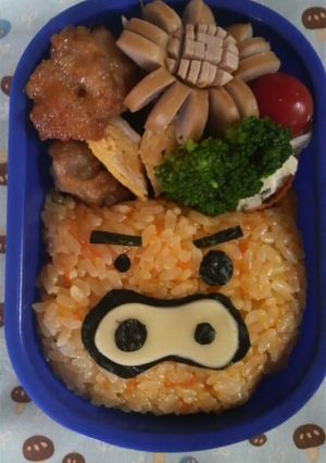 ◎ブリブリざえもん　キャラ弁◎-レシピのメイン写真