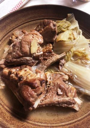 白菜とスペアリブの塩煮-レシピのメイン写真