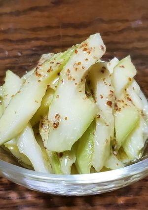 シャキシャキ☆セロリの粒マスタードマリネ-レシピのメイン写真