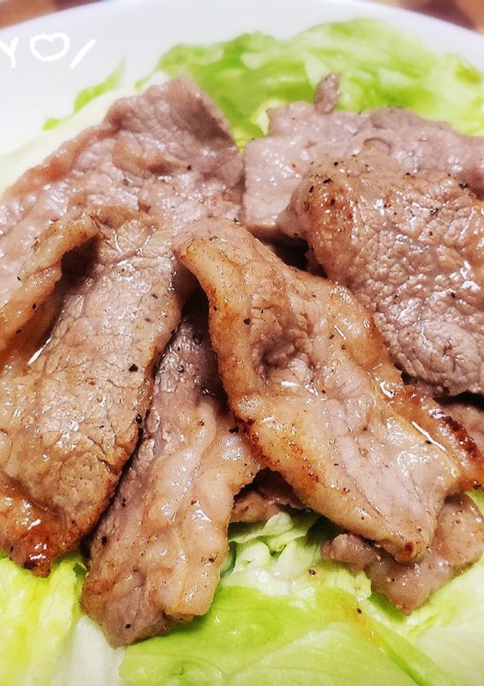 簡単に肉の旨味を楽しむプチ焼き肉-レシピのメイン写真