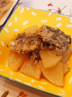 超簡単*サバ缶と大根の生姜煮-レシピのメイン写真